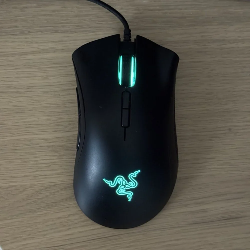 Razer DeathAdder Elite Gaming Mouse 16,000 DPI Optical Sensor Matte Black TESTED